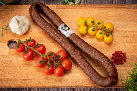 Saját marhahúsos csemege parasztkolbász - Parasztkolbász webáruház Pécel